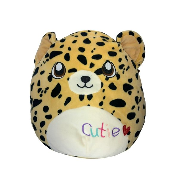 Kylie 12” Squishmallow the Valentine Cheetah Stuffed Plush Toy - Picture 1 of 8